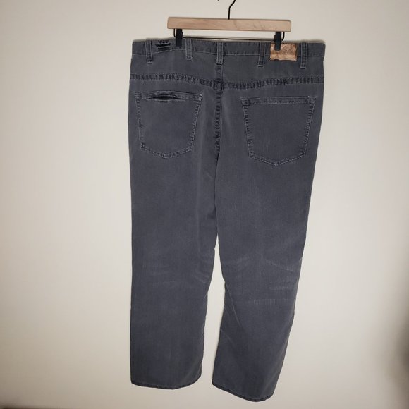 JF J.Ferrar Black Washed Relaxed Straight Jeans Classic Rise Size 46/30 - Picture 1 of 4